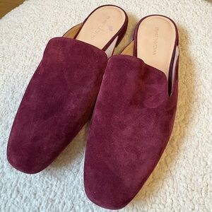 🔥100% Authentic Stuart Weitzman Meena Suede Mule/Sizs US 9🔥
